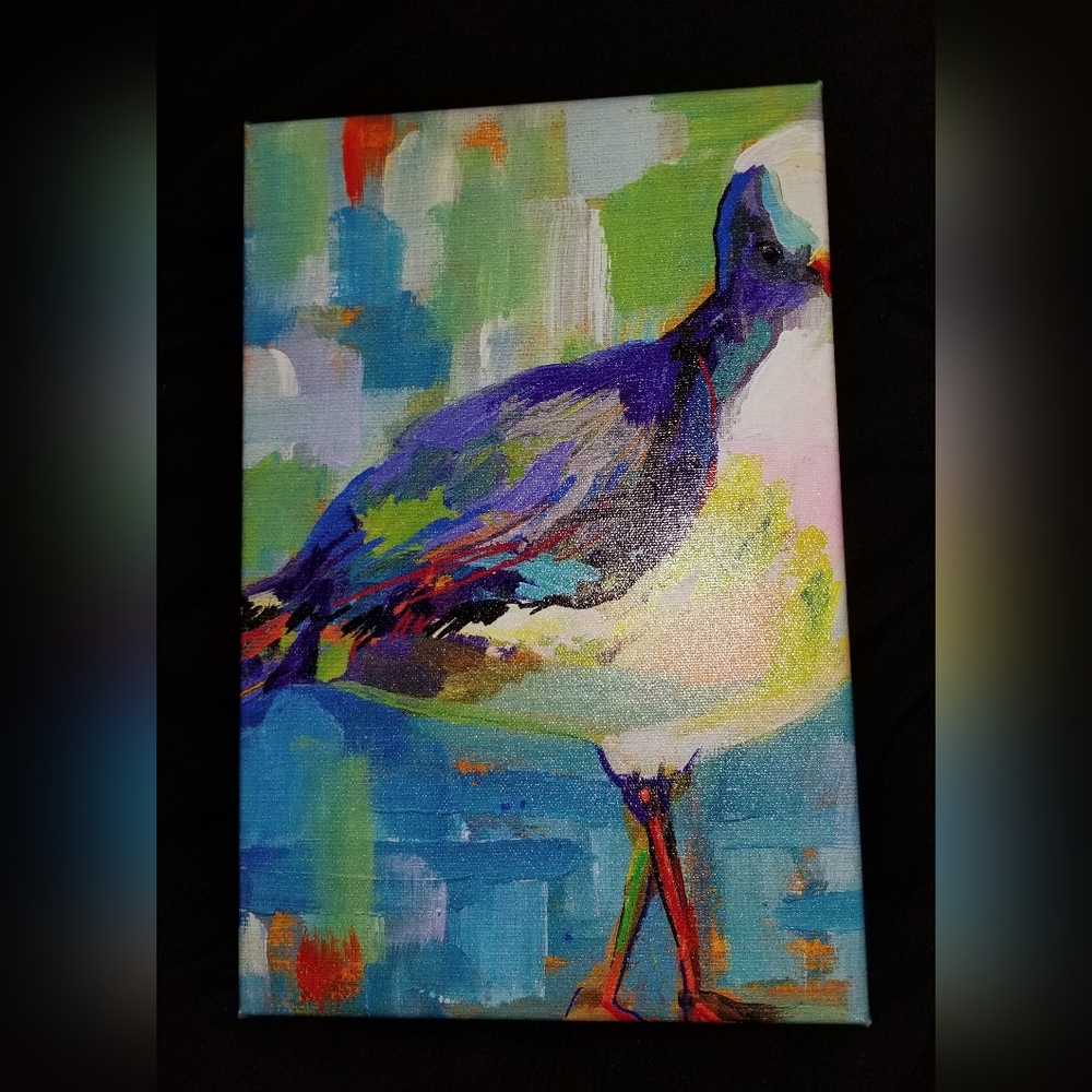 Beautiful Painting Titled "Mike" By: Jeanette Vertente